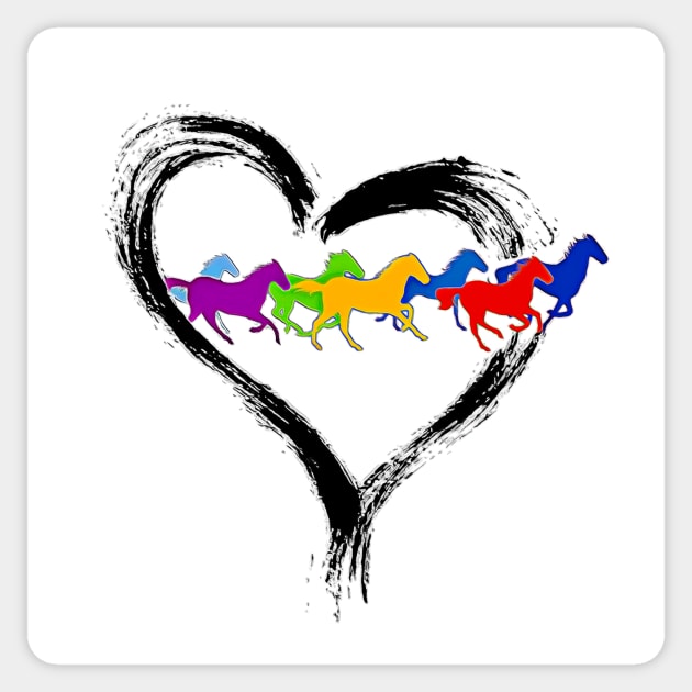 Horse Lover Sticker by WichitaRed